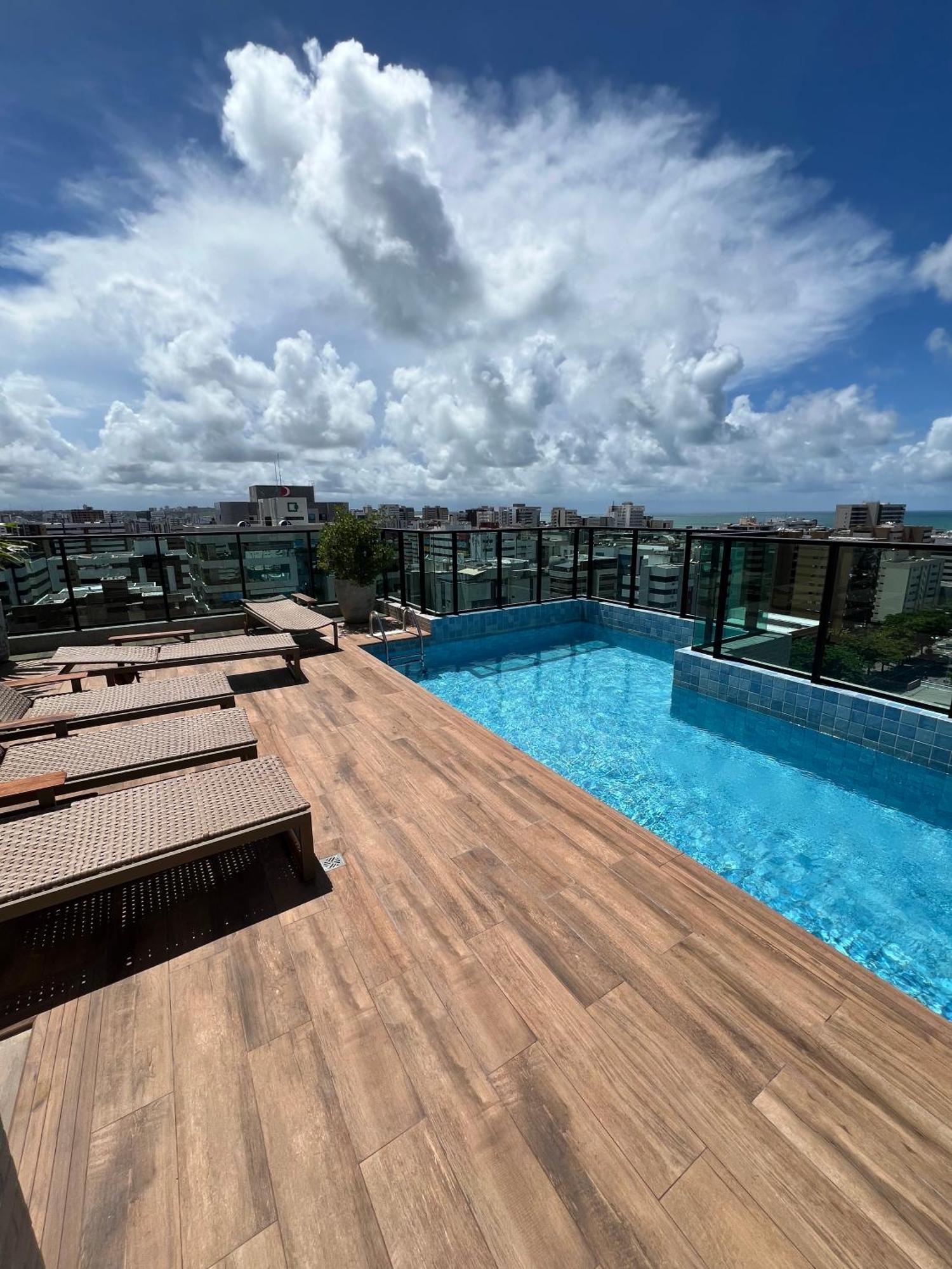 Novissimo, 500M Praia, Garagem, Vista - Luzes Do Arrebol Maceió Esterno foto